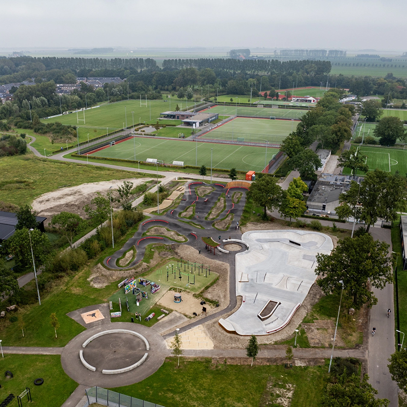 Nine Yards skatepark Goes