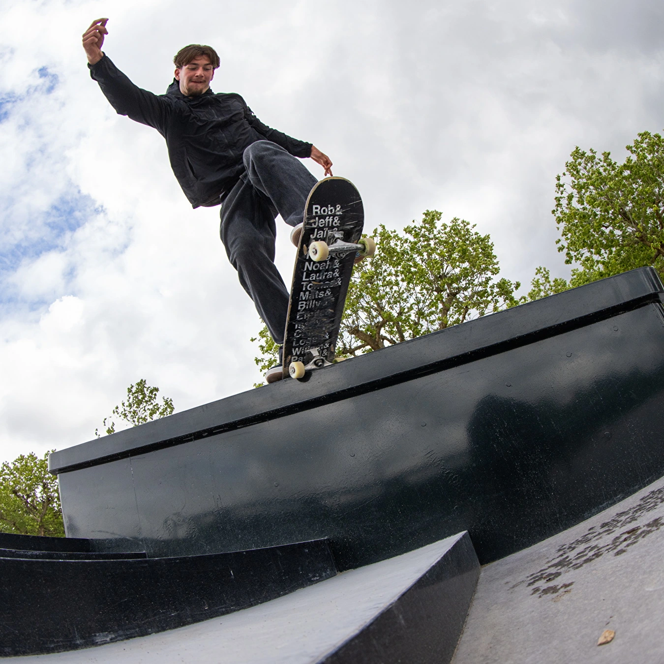 Outdoor skatepark Museumplein Amsterdam Nine Yards