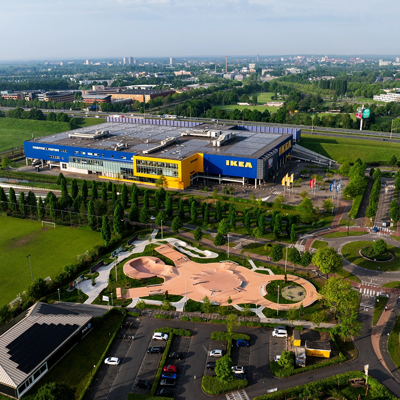 Nine Yards outdoor skatepark vathorst Amersfoort