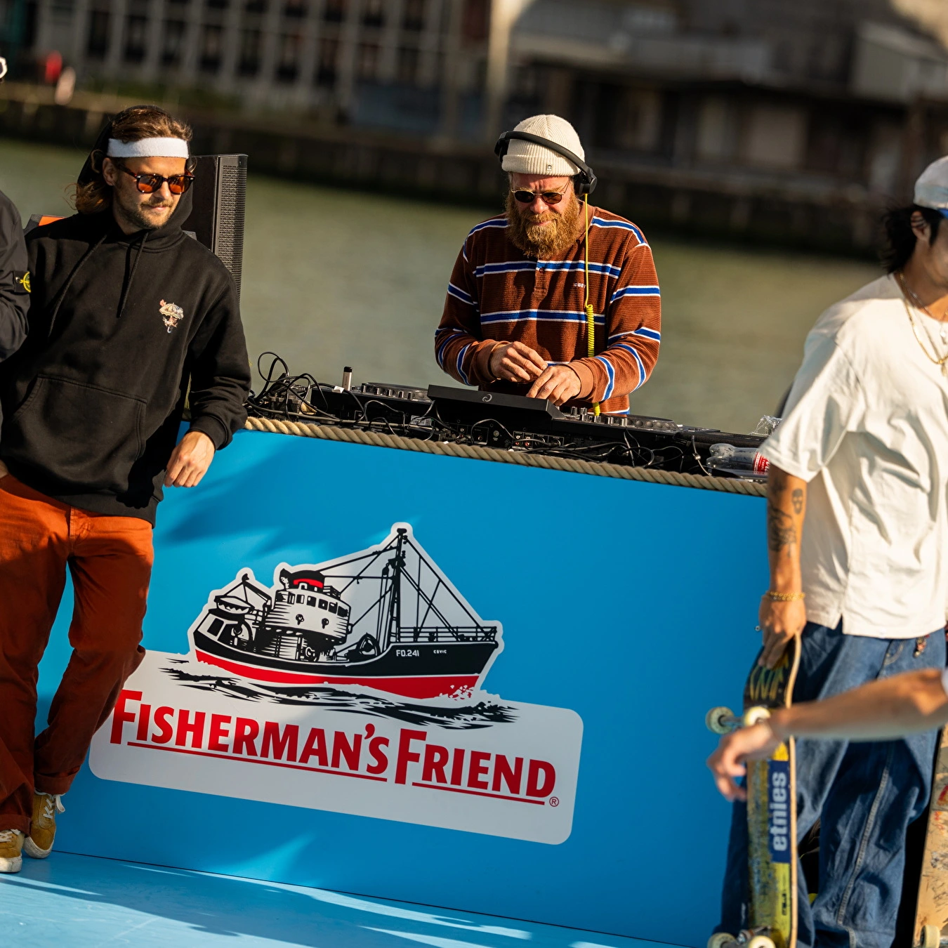 Merkactivatie Fisherman's Friends skateland Nine Yards