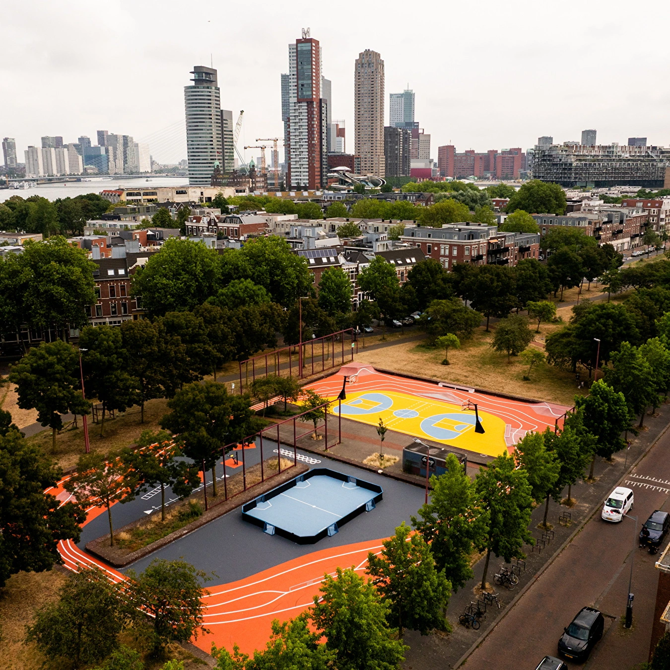 Urban Sportpark Kaappark Rotterdam Nine Yards skateparks