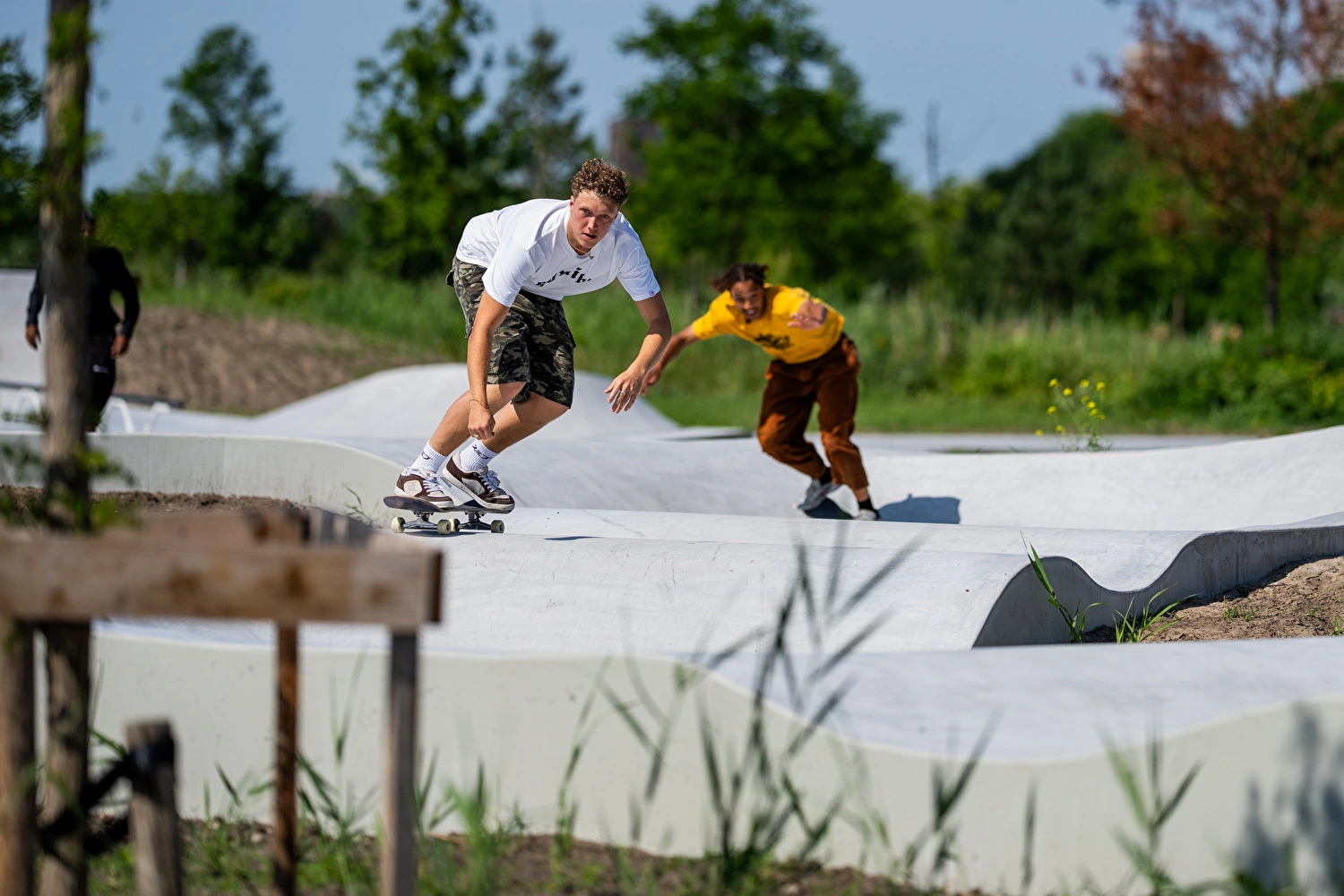 Outdoor skatepark Brasapark Amsterdam Nine Yards