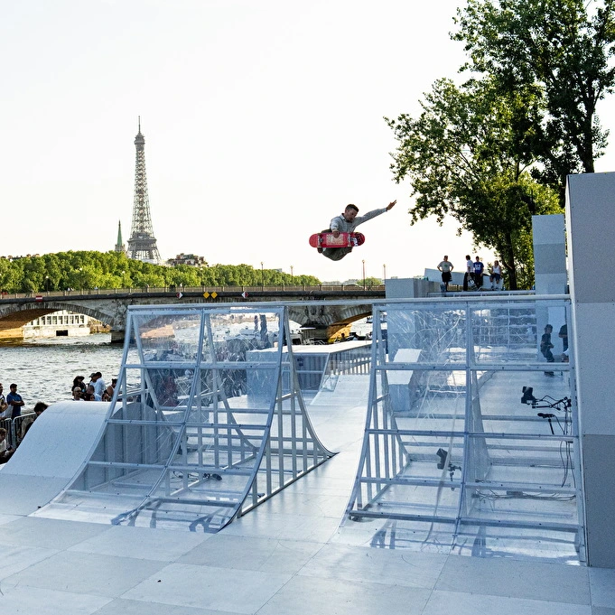 Nine Yards skateparks Vans OTW paris 2023 