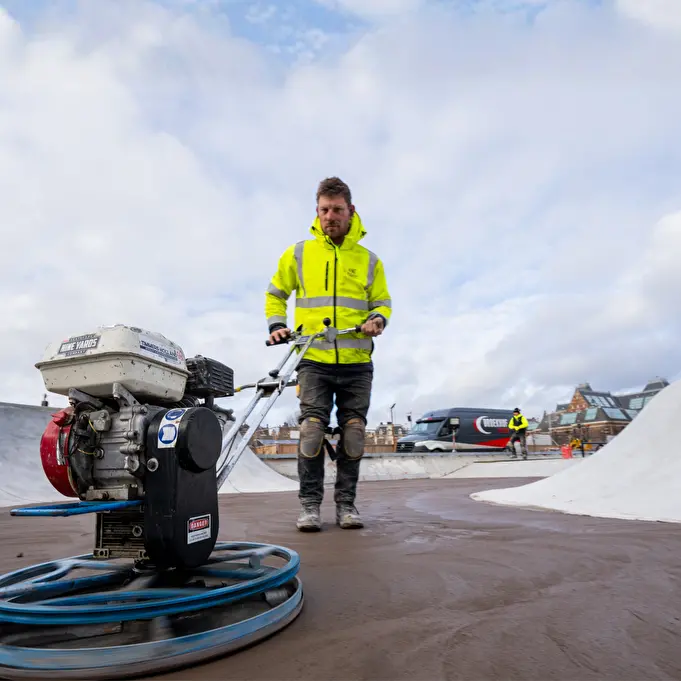 Skatebaan onderhoud skatepark renovatie