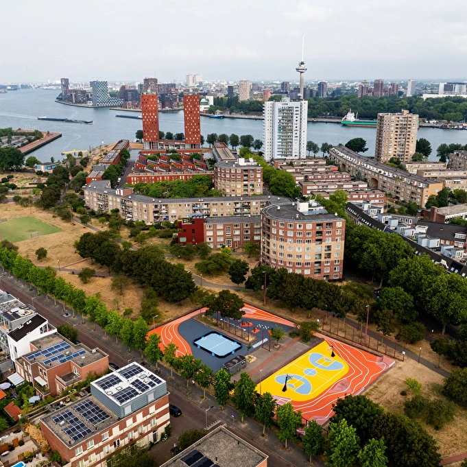 Urban Sportpark Kaappark Rotterdam Nine Yards skateparks