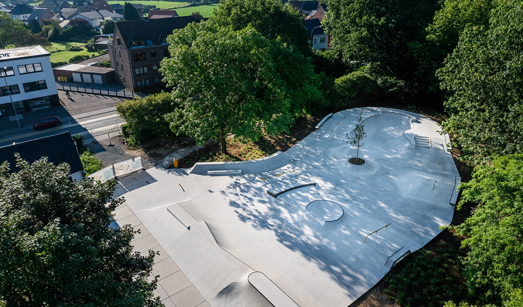Nine Yards outdoor skatepark Geel Belgi&euml;