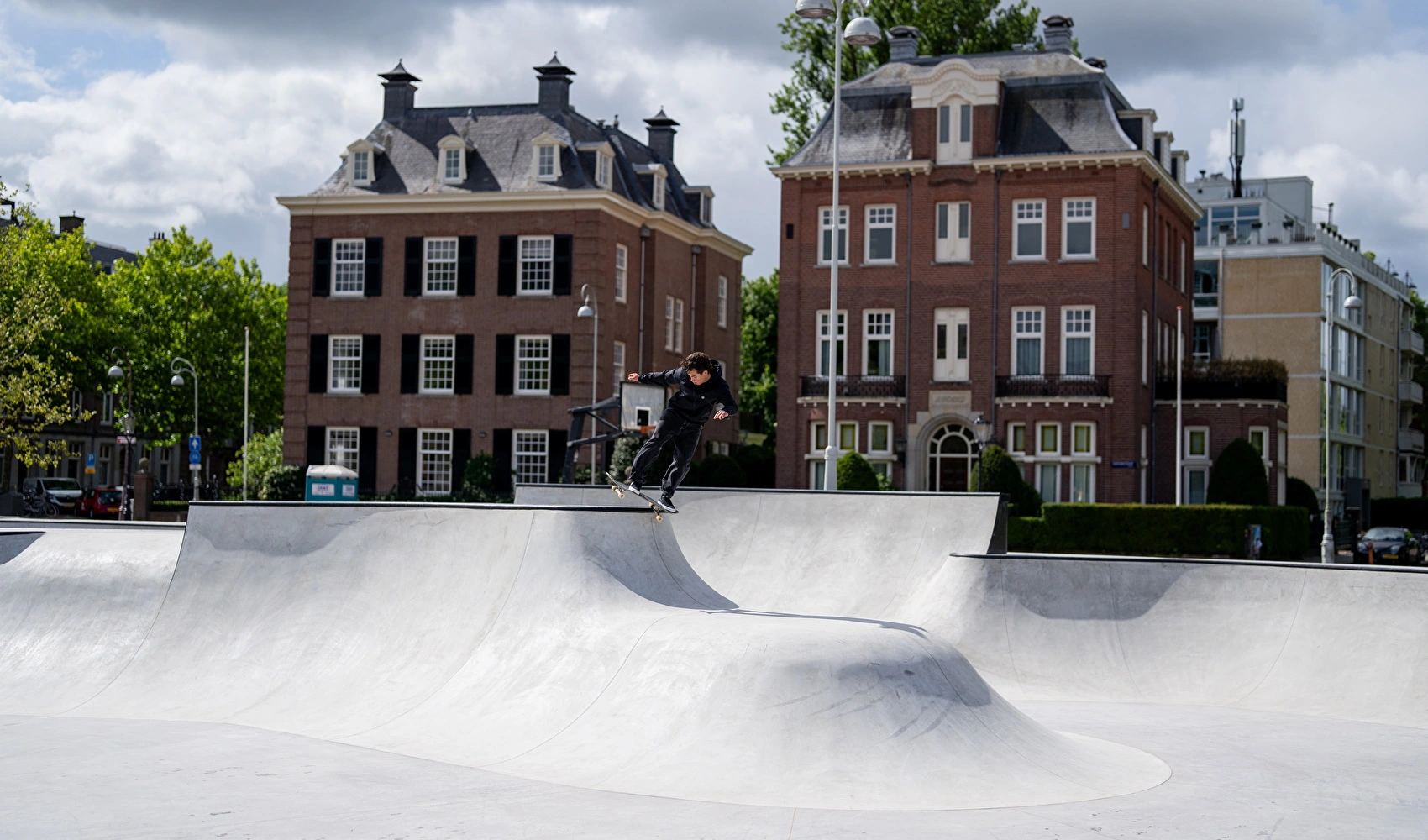 Outdoor skatepark Museumplein Amsterdam Nine Yards