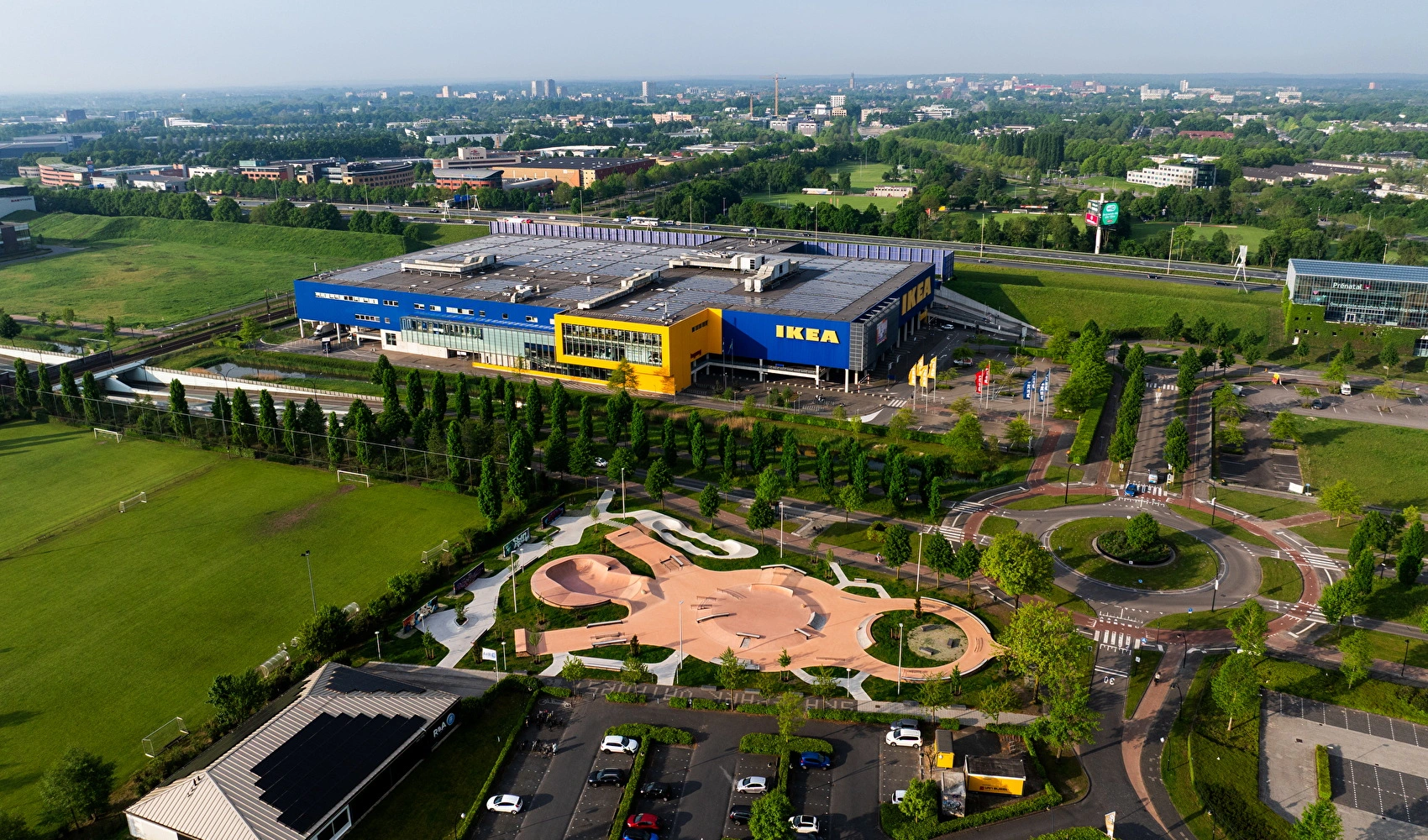 Nine Yards outdoor skatepark vathorst Amersfoort