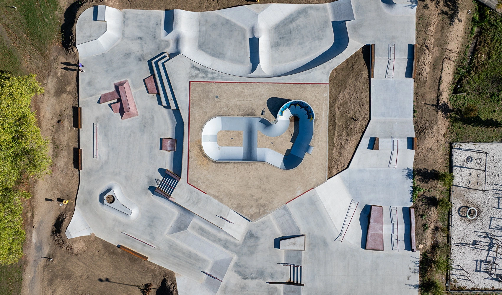 Outdoor skatepark Kapermolen Hasselt Nine Yards