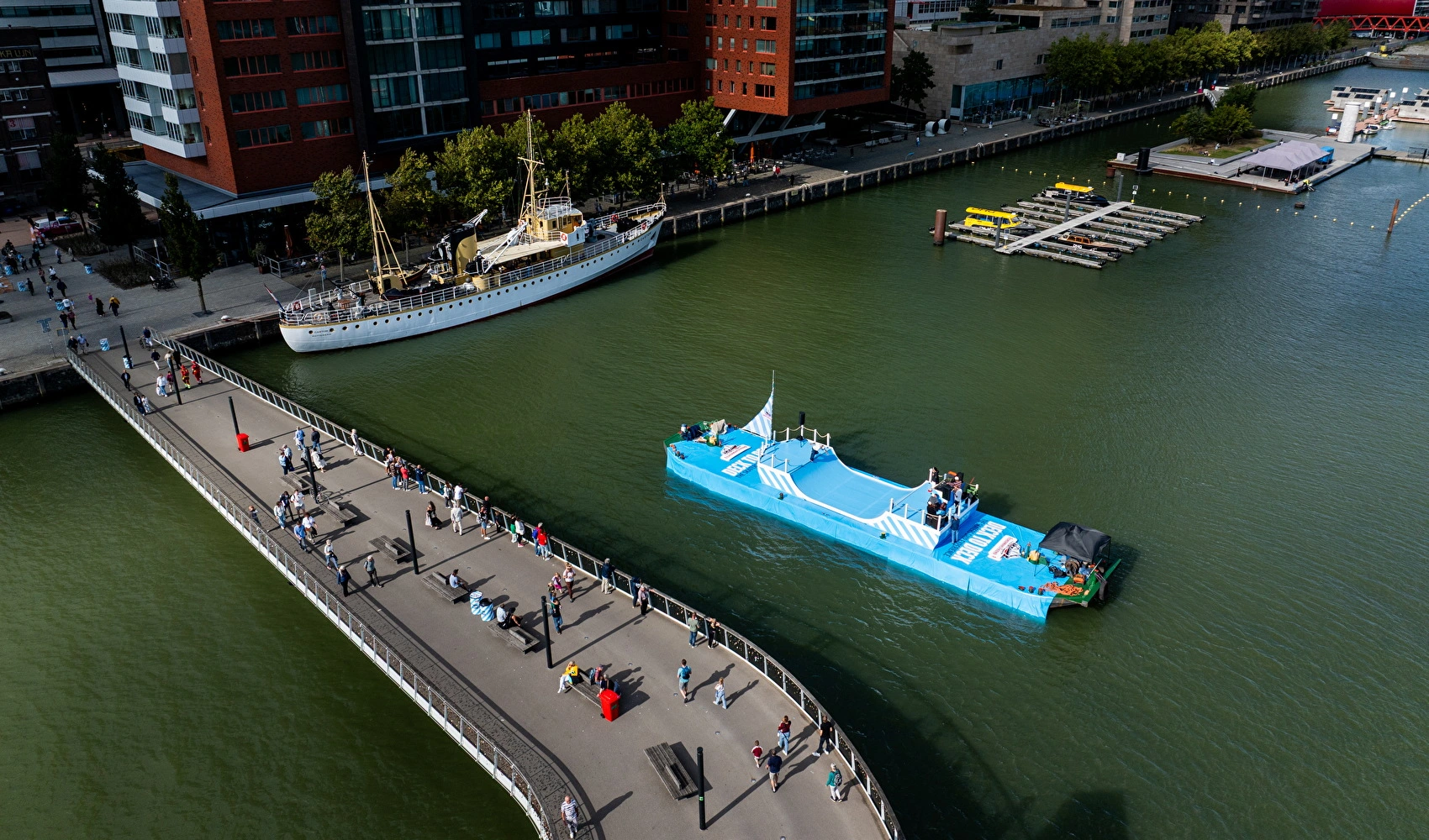 Merkactivatie Fisherman's Friends skateland Nine Yards