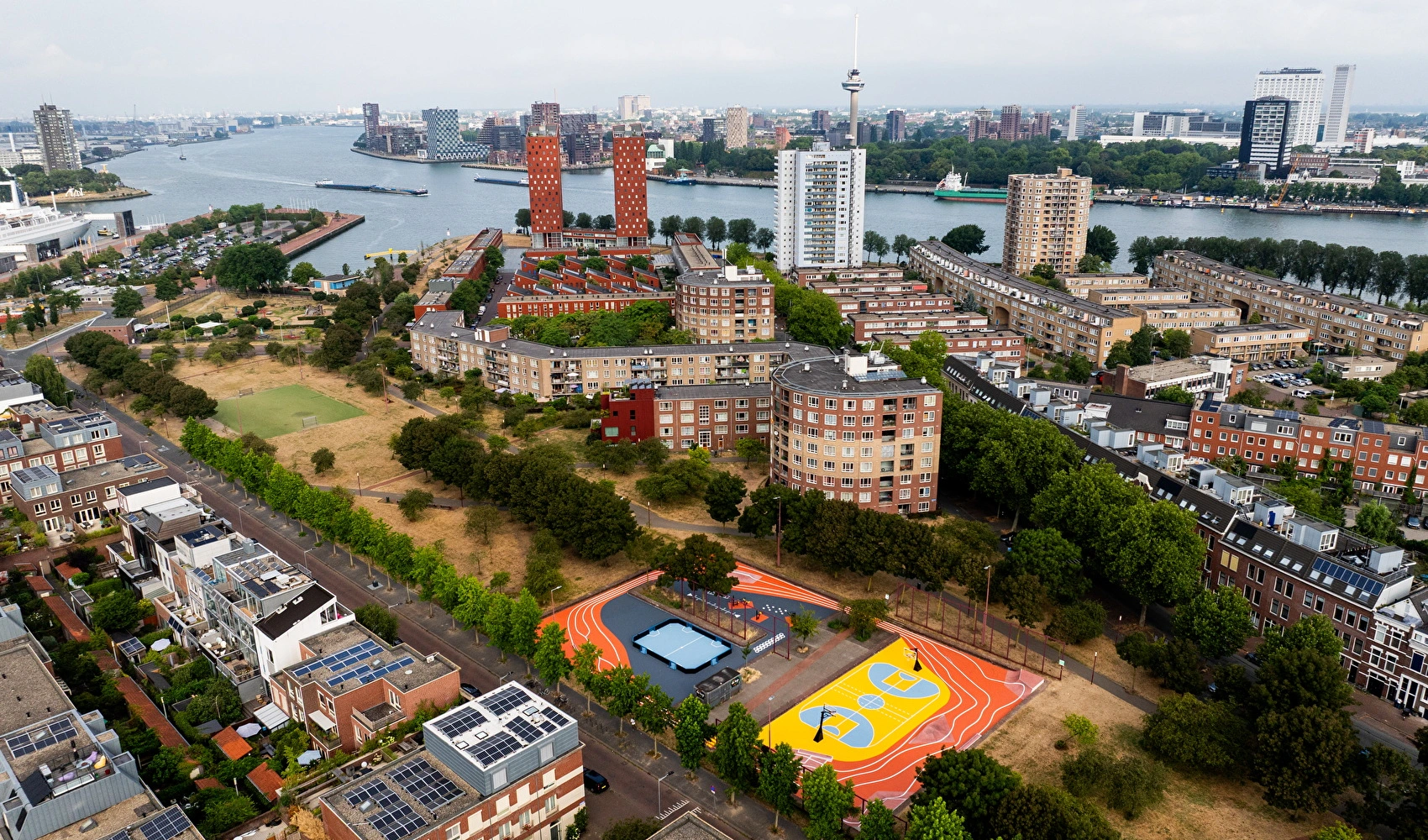 Urban Sportpark Kaappark Rotterdam Nine Yards skateparks