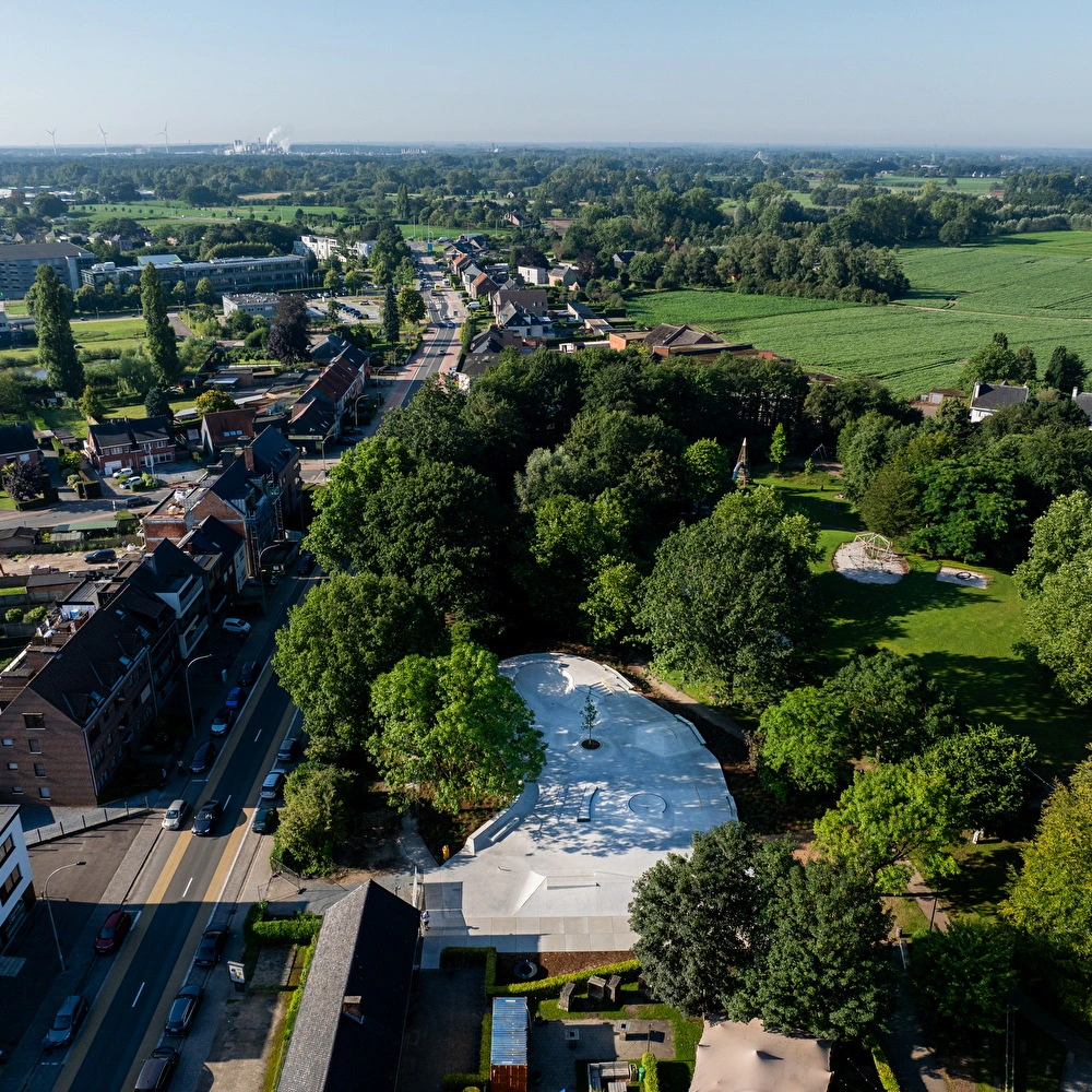 Nine Yards skatepark Geel overzicht