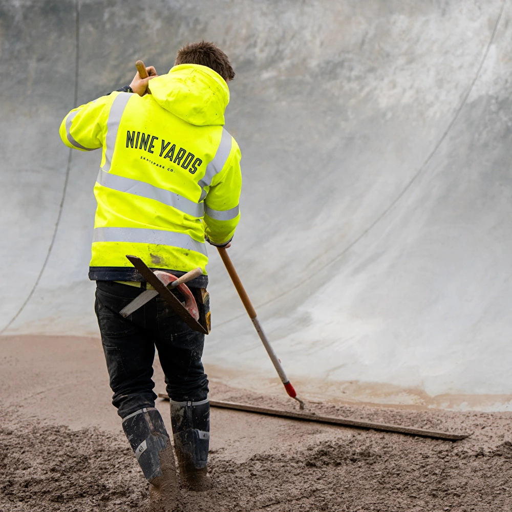 Nine Yards skatepark Museumplein bouw ontwerp