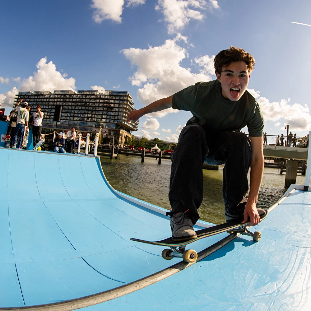 Merkactivatie Fisherman's Friends skateland Nine Yards