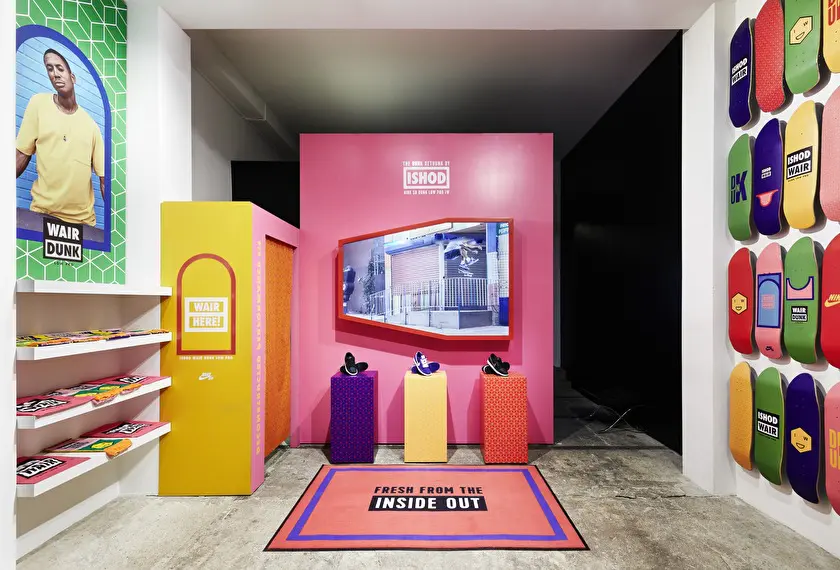 Nike SB Store Berlijn Nine Yards Retail Interieur