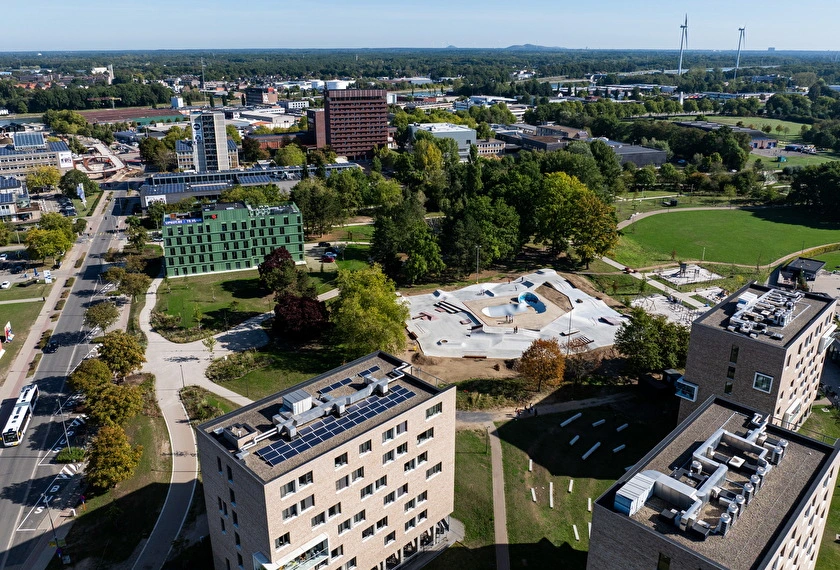 Outdoor skatepark Kapermolen Hasselt