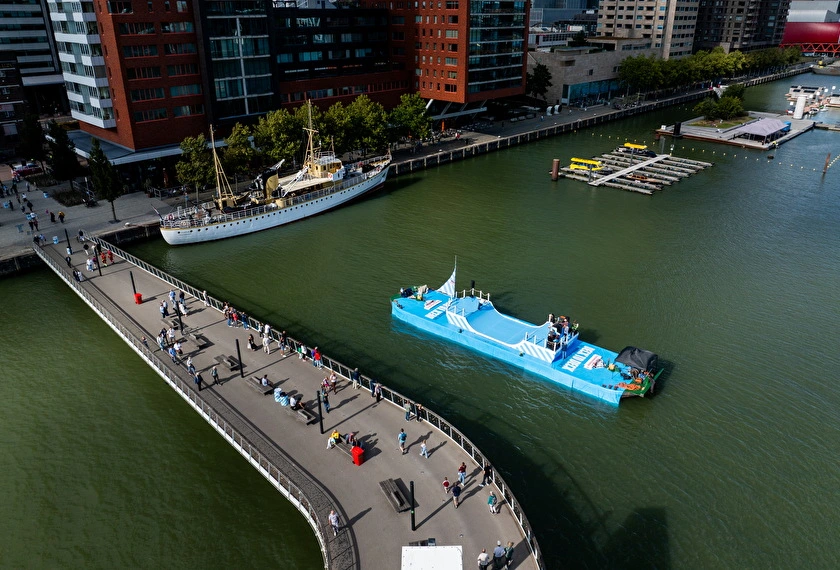 Merkactivatie Fisherman's Friends skateland Nine Yards