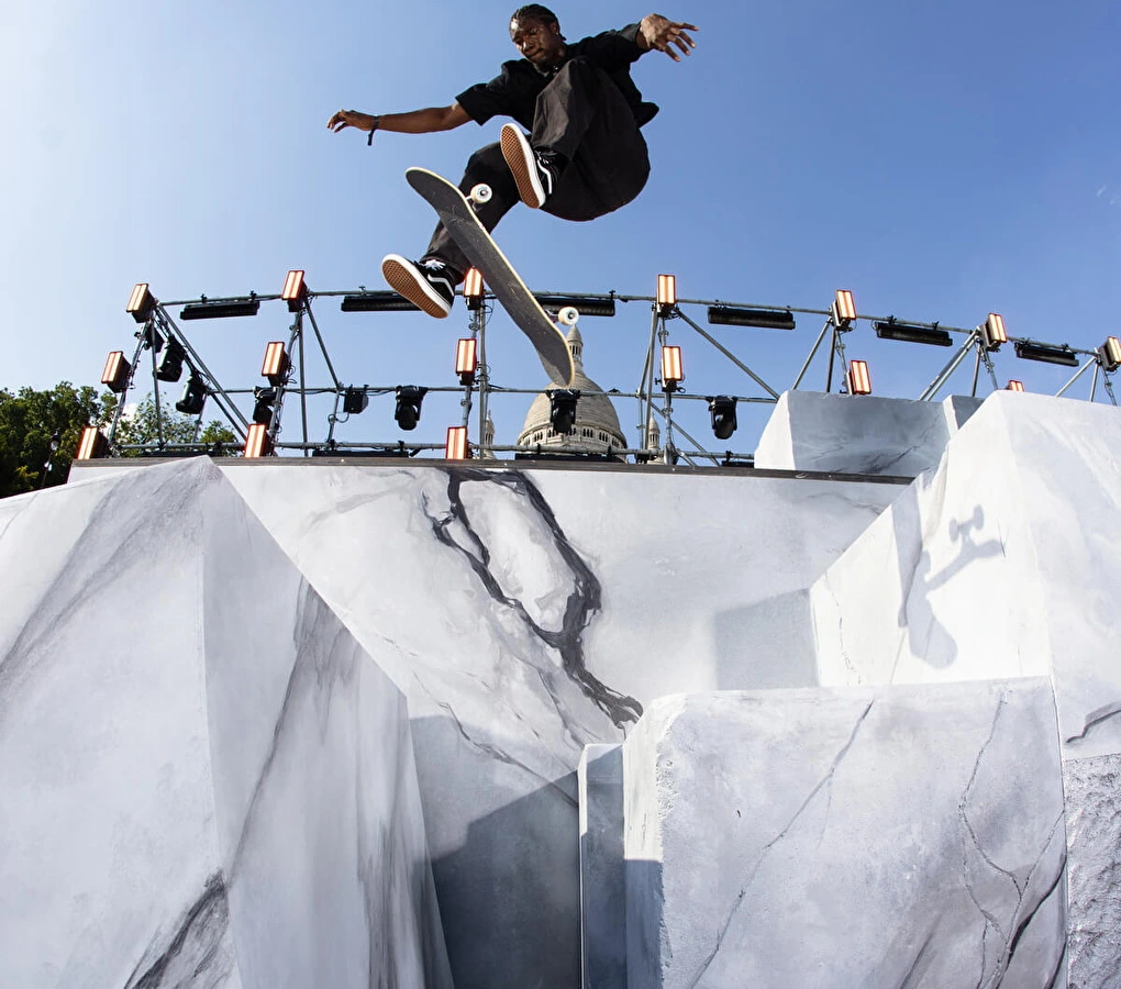 Nine Yards skatepark Vans OTW Paris 2024