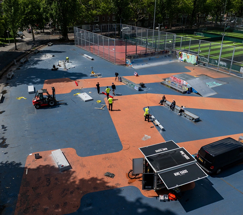 Olympiaplein Nine Yards Pontus Polar Skate 