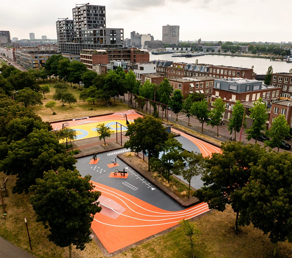 Urban Sportpark Kaappark Rotterdam Nine Yards skateparks