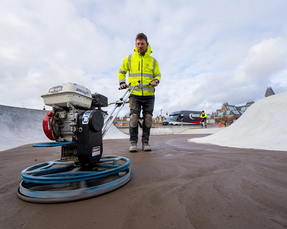 Nine Yards skateparks Museumplein ontwerp bouw