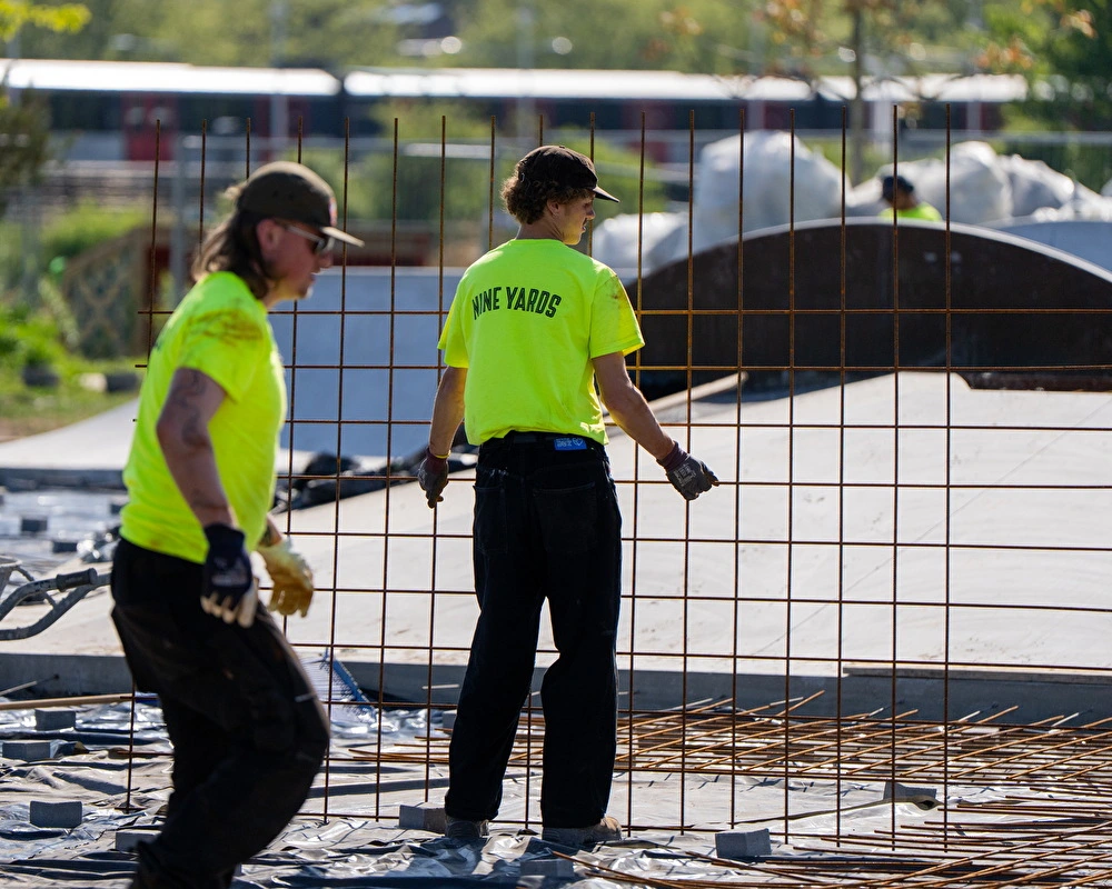 Outdoor skatepark Brasapark Amsterdam Nine Yards