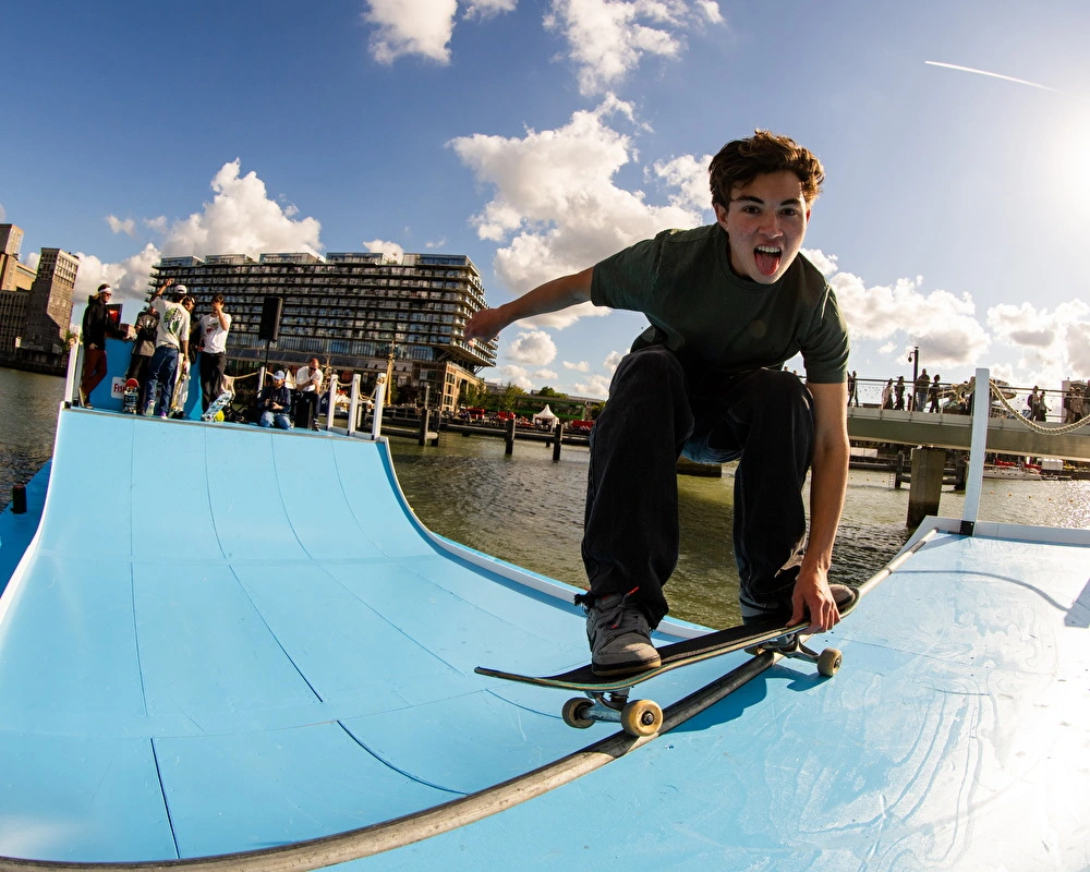 Merkactivatie Fisherman's Friends skateland Nine Yards