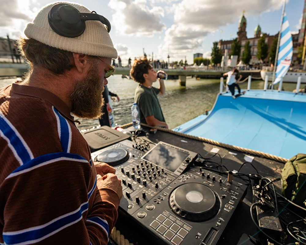 Merkactivatie Fisherman's Friends skateland Nine Yards