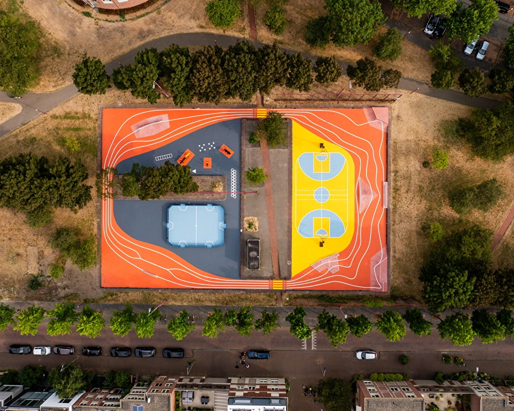 Urban Sportpark Kaappark Rotterdam Nine Yards skateparks