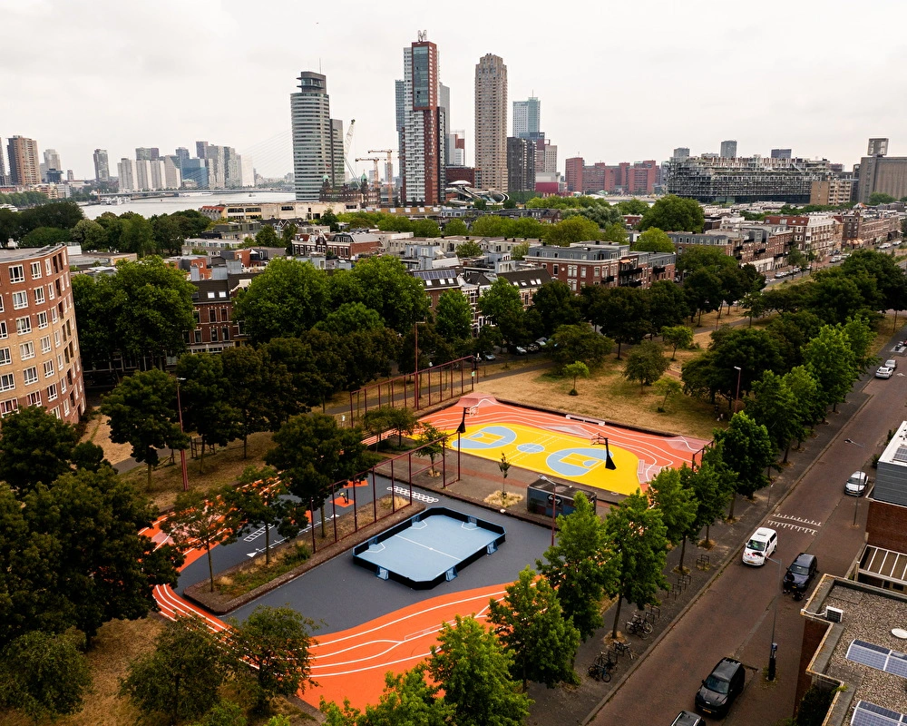Urban Sportpark Kaappark Rotterdam Nine Yards skateparks