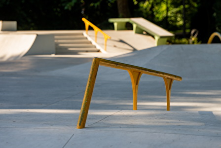 Nine Yards skatepark Geel detail
