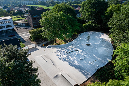 Nine Yards outdoor skatepark Geel Belgi&euml;