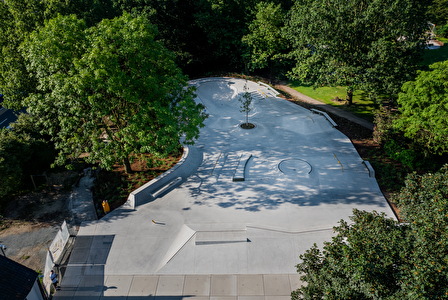 Nine Yards skatepark Geel overzicht