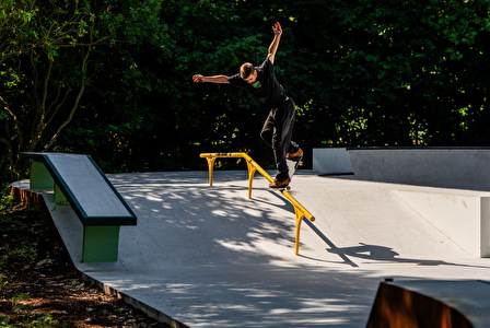 Nine Yards skatepark Xander Schillebeek Geel