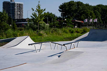 Outdoor skatepark Brasapark Amsterdam Nine Yards