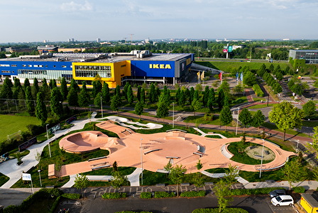 Nine Yards outdoor skatepark vathorst Amersfoort