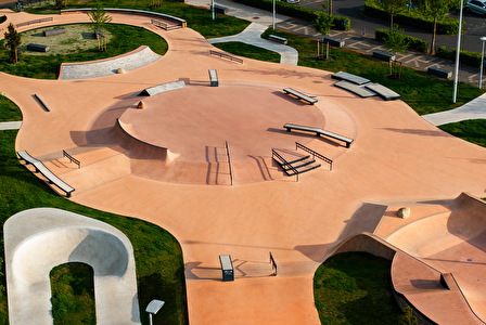 Nine Yards outdoor skatepark Vathorst Amersfoort