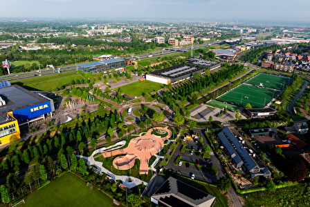 Nine Yards outdoor skatepark Vathorst Amersfoort