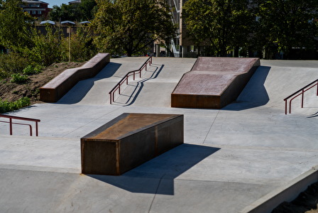 Outdoor skatepark Kapermolen Hasselt Nine Yards